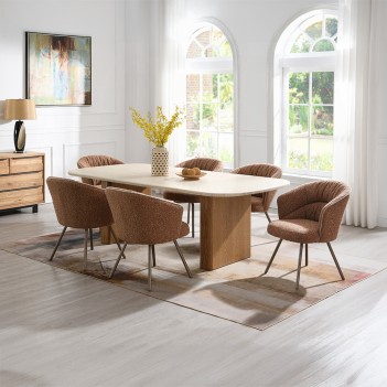 DN04755 7PC Dining Set...