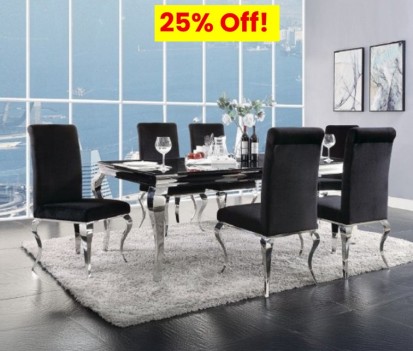 62070 Fabiola 7Pc Dining...
