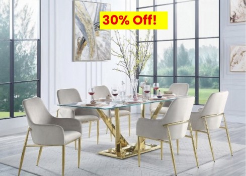 DN00219 7PC Dining Set...