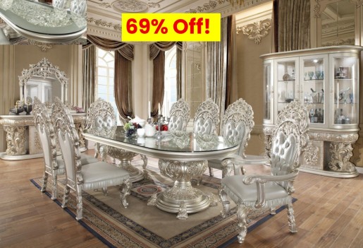 HD 8088 7PC Dining Set Long...