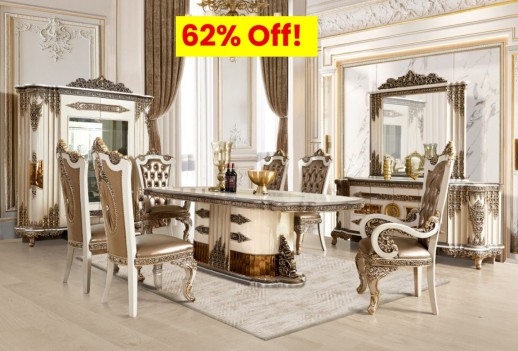 HD 1881 7PC Dining Set Long...