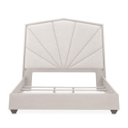 King Panel Bed Silver Mist Finish Fantosini By Michael Amini 9091014EK3-823