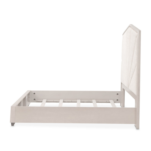 King Panel Bed Silver Mist Finish Fantosini By Michael Amini 9091014EK3-823