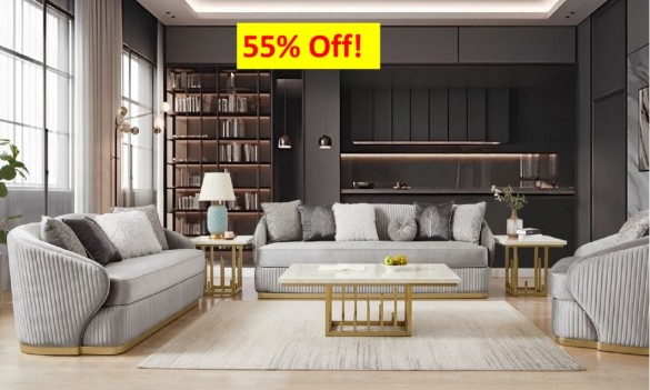 HD 7008 3PC Sofa , Loveseat...
