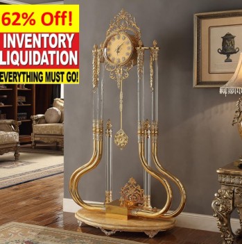 HD 8809 Floor clock Gold...