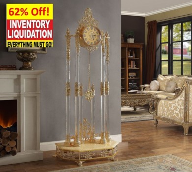 HD 8817 Floor clock Gold...