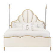 Queen Poster Bed Chardonnay Finish malibu crest finish By Michael Amini N9007100QN4PT-822