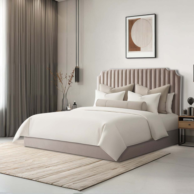 Decorative amaryllis bed Amaryllis Queen Lift Up Storage Bed By Michael Amini DUB-AEC116QN-HL