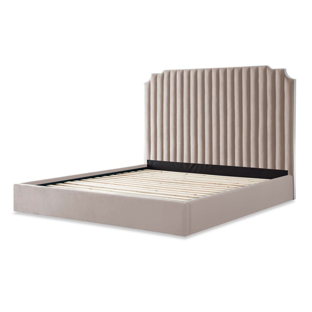 Decorative amaryllis bed Amaryllis Queen Lift Up Storage Bed By Michael Amini DUB-AEC116QN-HL