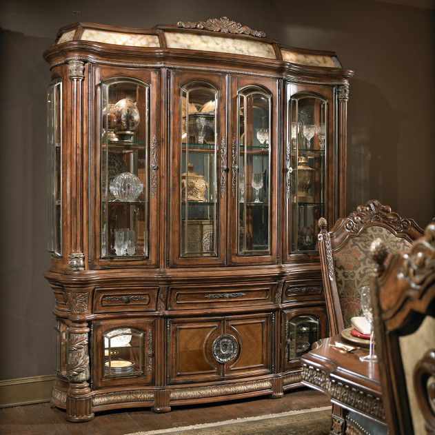 China and Buffet  Villa Valencia Collection By Michael Amini