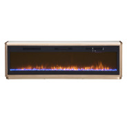 Fireplace & Electric Insert 2pc West Kensington - caramel Collection by Michael Amini 9096220-AFB74-147
