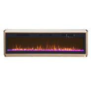 Fireplace & Electric Insert 2pc West Kensington - caramel Collection by Michael Amini 9096220-AFB74-147