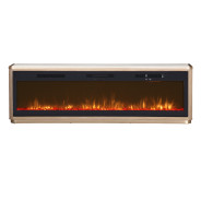 Fireplace & Electric Insert 2pc West Kensington - caramel Collection by Michael Amini 9096220-AFB74-147