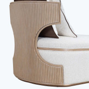 Chaise West Kensington - caramel Collection By Michael Amini 9096841-BUFF-147