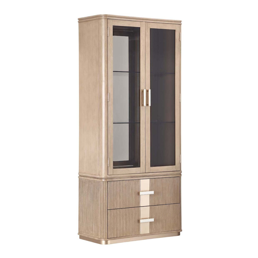 Display Cabinet West Kensington - caramel  Collection By Michael Amini 9096209-147