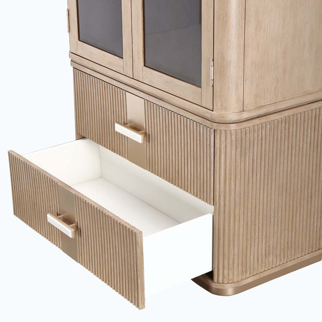 Display Cabinet West Kensington - caramel  Collection By Michael Amini 9096209-147