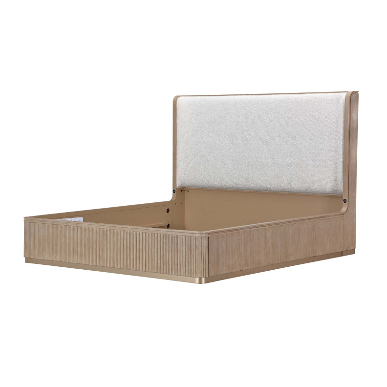 Queen Bed West Kensington - caramel Collection By Michael Amini 9096012QN3-147