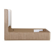 Queen Bed West Kensington - caramel Collection By Michael Amini 9096012QN3-147
