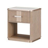 1-Drawer Nightstand West Kensington - caramel Collection by Michael Amini 9096040-147