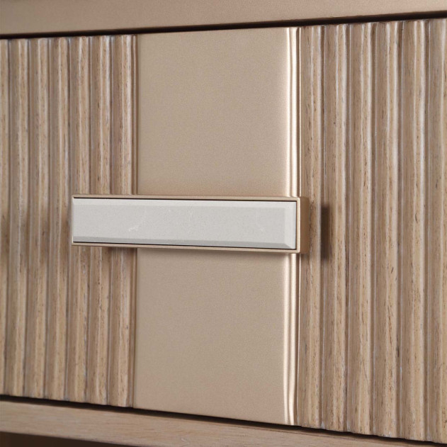 1-Drawer Nightstand West Kensington - caramel Collection by Michael Amini 9096040-147