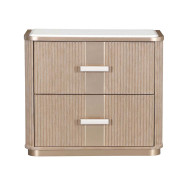 2-Drawer Nightstand West kensington - caramel Collection by Michael Amini 9096042-147