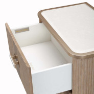 2-Drawer Nightstand West kensington - caramel Collection by Michael Amini 9096042-147