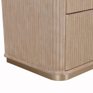 2-Drawer Nightstand West kensington - caramel Collection by Michael Amini 9096042-147