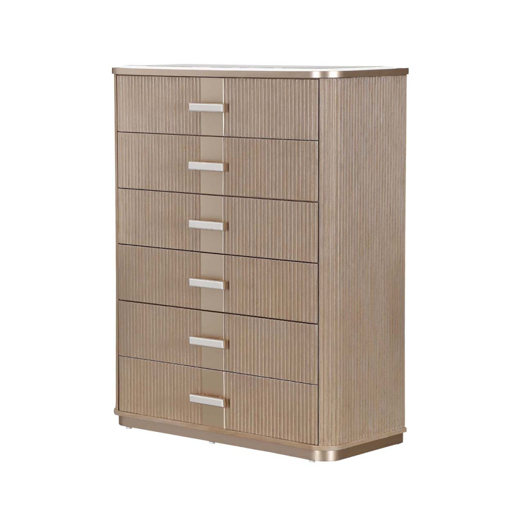 Highboy Chest West Kensington - caramel collection by Michael Amini 9096070SA-147