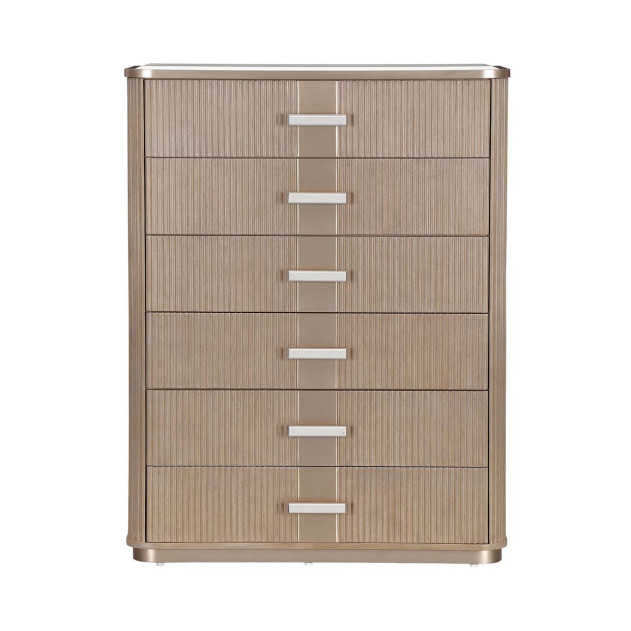 Highboy Chest West Kensington - caramel collection by Michael Amini 9096070SA-147