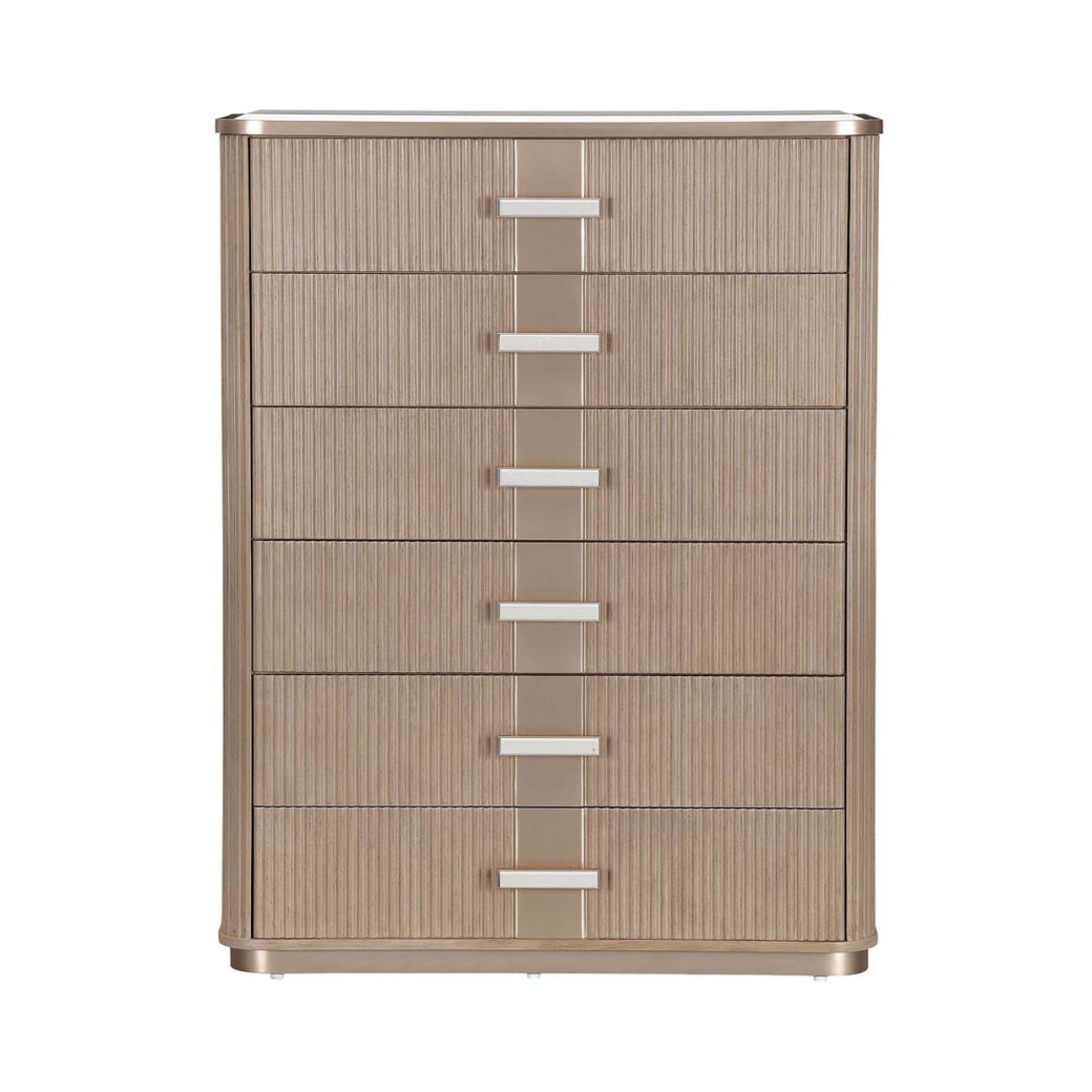 Highboy Chest West Kensington - caramel collection by Michael Amini 9096070SA-147