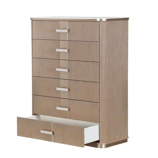 Highboy Chest West Kensington - caramel collection by Michael Amini 9096070SA-147
