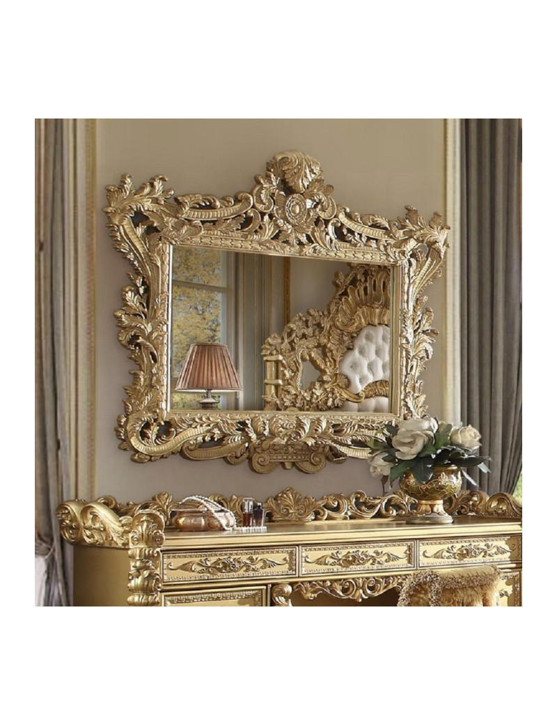 BD01476 Mirror Gold Finish Bernadette Collection By Acme Furniture