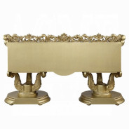 BD01477 Vanity Gold Finish Victorian Style  Bernadette Collection By Acme Furniture