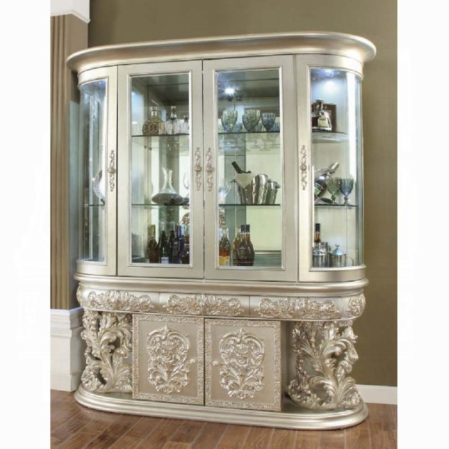 DN 01497 China Champagne Finish Victorian Style Sandoval Collection by Acme Furniture