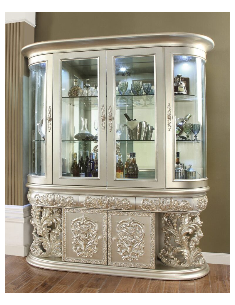 DN 01497 China Champagne Finish Victorian Style Sandoval Collection by Acme Furniture