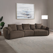 LV03250 Bash Sofa W/7 Pillows Macca Anthology Boucle By Acme Furniture