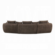 LV03250 Bash Sofa W/7 Pillows Macca Anthology Boucle By Acme Furniture