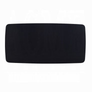 DN02366 7Pc Dining Set Mid-Century Modern Style Camel Microfiber & Black Finish Eliora Collection By Acme Furniture