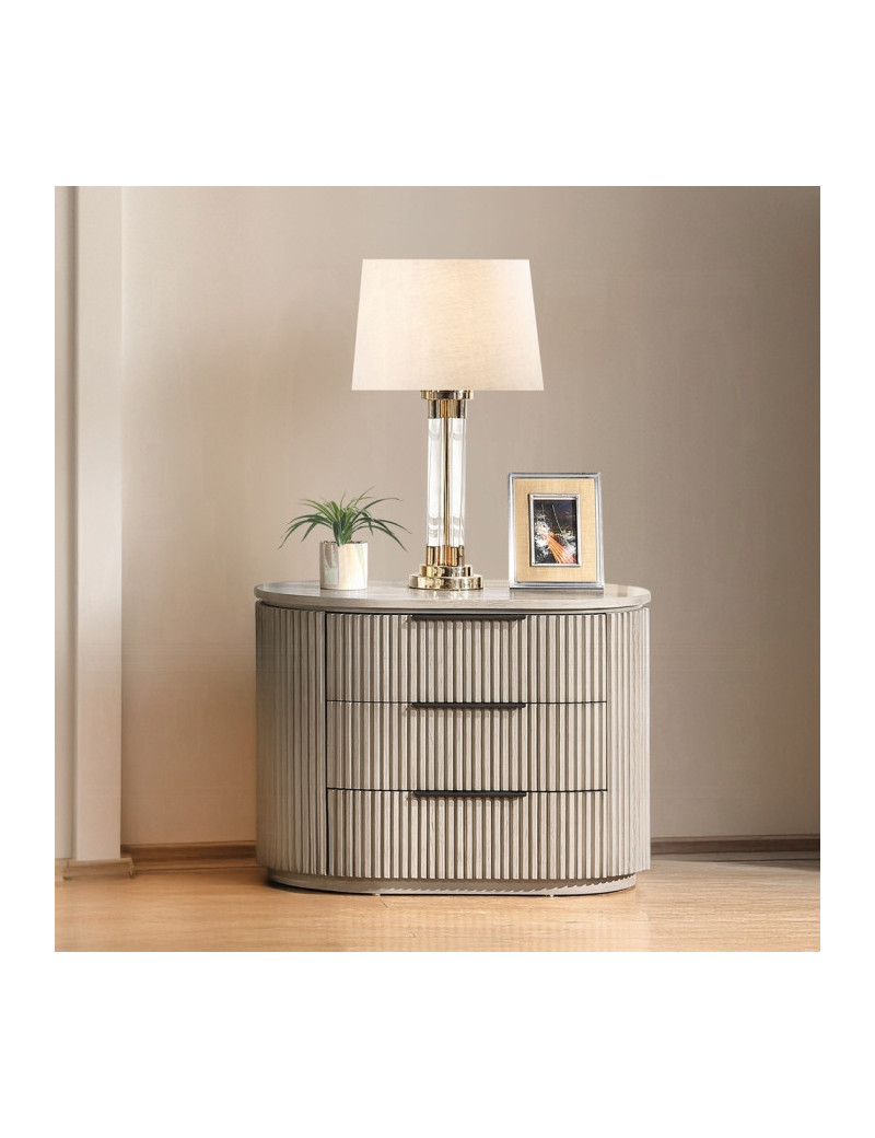 BD05432Q Queen Bed Light Oak Leanna Collection Contemporary Style By Acme Furniture