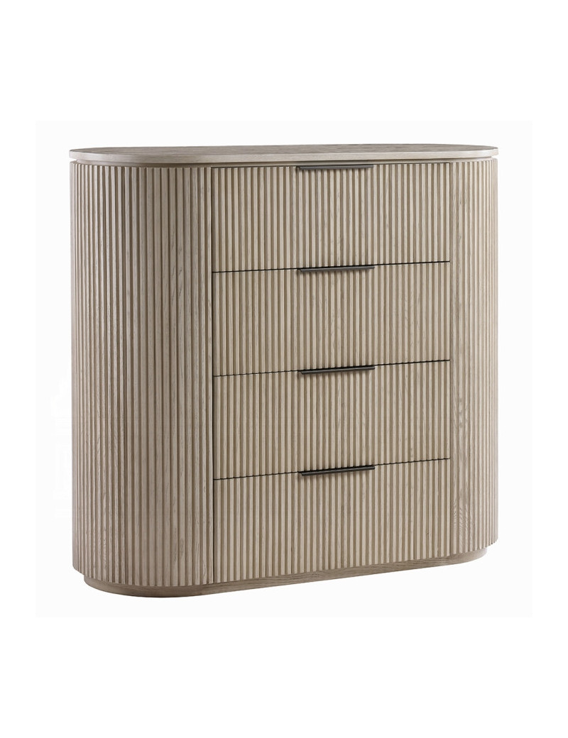 BD05432Q Queen Bed Light Oak Leanna Collection Contemporary Style By Acme Furniture