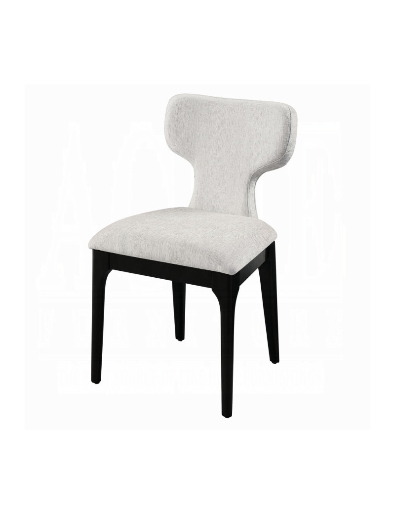 DN06870 7Pc Dining Set w/Ceramic Top Black Finish Koen Collection Contemporary Style by Acme Furniture