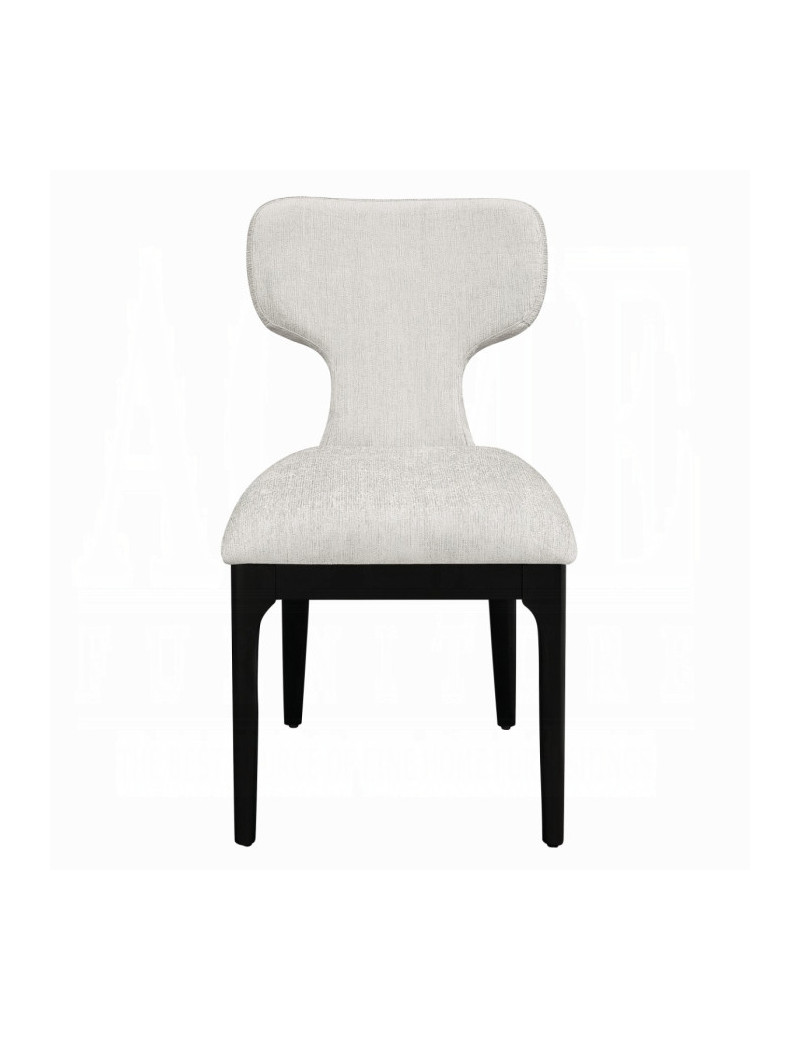 DN06870 7Pc Dining Set w/Ceramic Top Black Finish Koen Collection Contemporary Style by Acme Furniture
