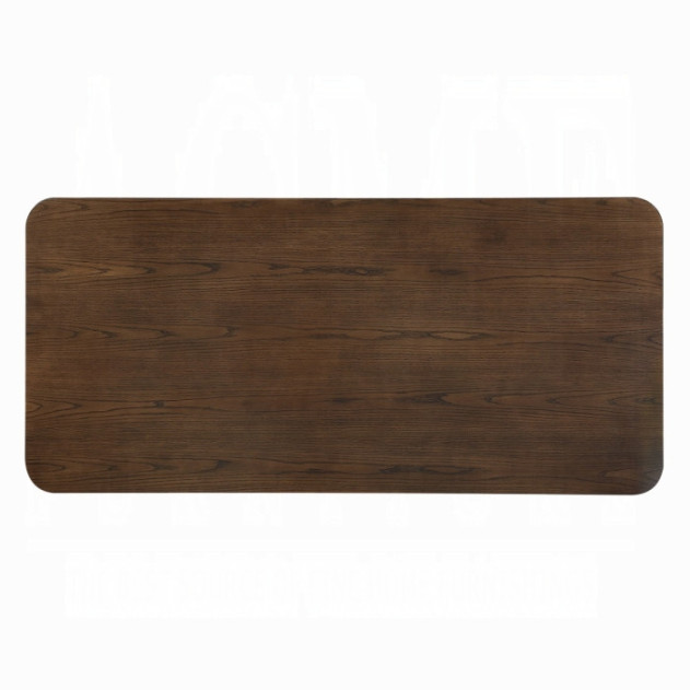 DN06865 7Pc Dining Set w/Ceramic Top Brown Oak Finish Koen Collection Contemporary Style by Acme Furniture
