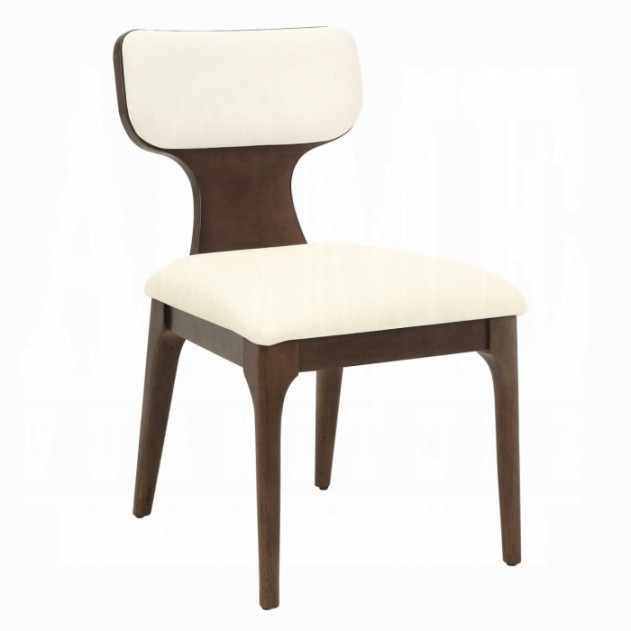 DN06865 7Pc Dining Set w/Ceramic Top Brown Oak Finish Koen Collection Contemporary Style by Acme Furniture