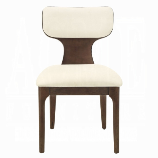 DN06865 7Pc Dining Set w/Ceramic Top Brown Oak Finish Koen Collection Contemporary Style by Acme Furniture