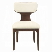 DN06865 7Pc Dining Set w/Ceramic Top Brown Oak Finish Koen Collection Contemporary Style by Acme Furniture