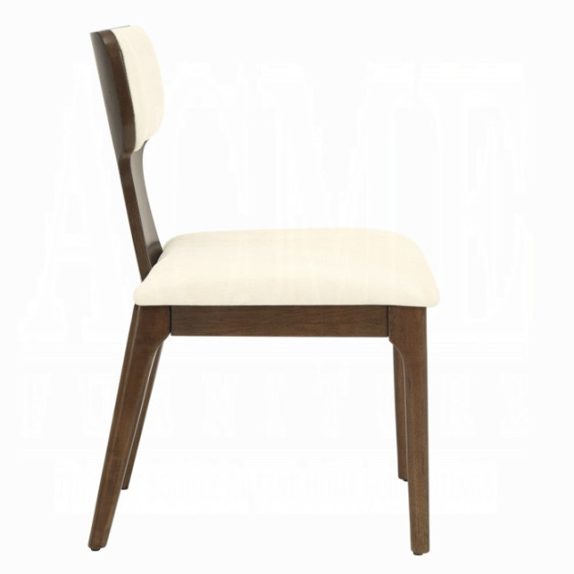 DN06865 7Pc Dining Set w/Ceramic Top Brown Oak Finish Koen Collection Contemporary Style by Acme Furniture