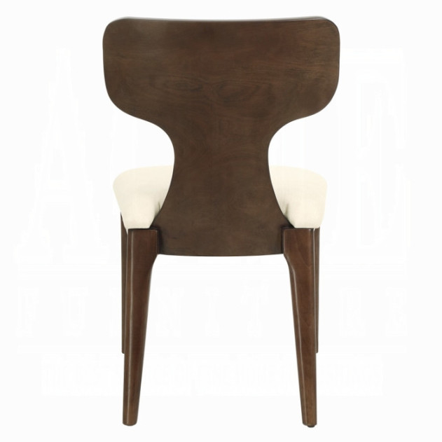 DN06865 7Pc Dining Set w/Ceramic Top Brown Oak Finish Koen Collection Contemporary Style by Acme Furniture