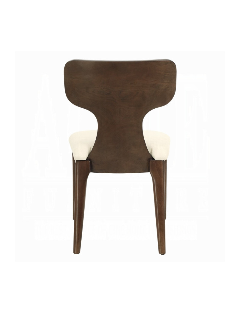 DN06865 7Pc Dining Set w/Ceramic Top Brown Oak Finish Koen Collection Contemporary Style by Acme Furniture