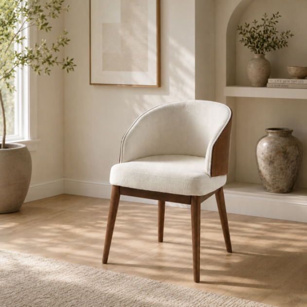 DN07030 5Pc Rufina Round Dining Table w/Marble Top Transitional Style By Acme Furniture